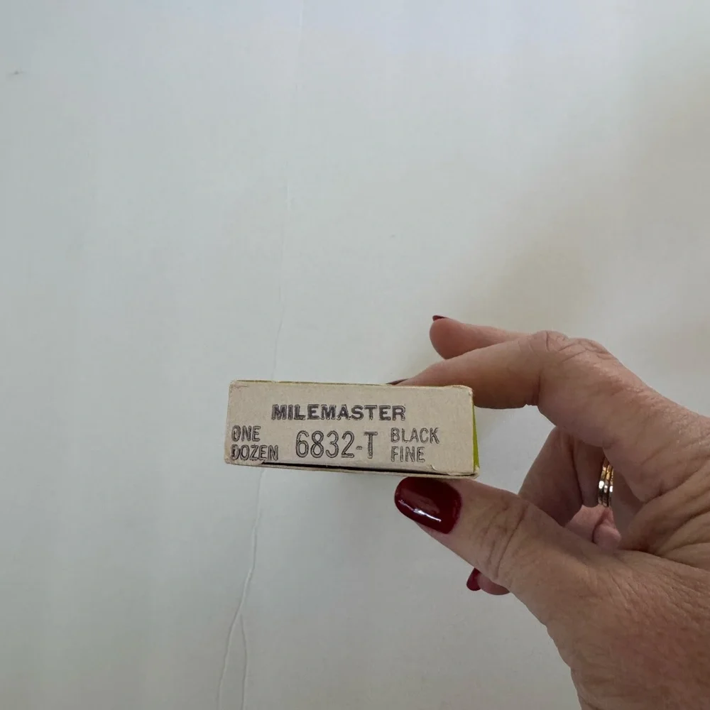 Dixon Milemaster Stick Type Pens with Visipoint Tip Vintage